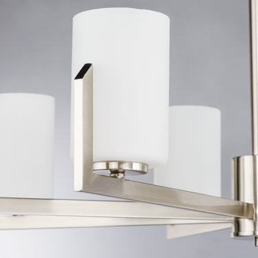 Maxim Lighting Dart 8-Light Chandelier Satin Nickel