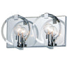 Maxim Lighting Looking Glass 2-Light Wall Sconce Polished Chrome