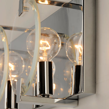 Maxim Lighting Looking Glass 2-Light Wall Sconce Polished Chrome