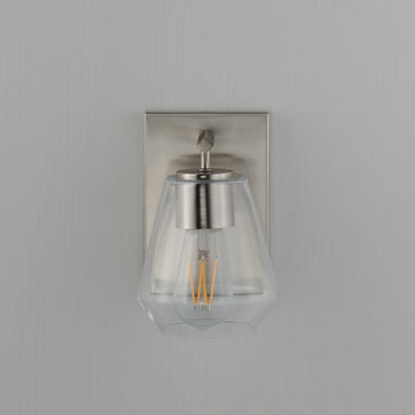 Maxim Lighting Geode Sconce Satin Nickel