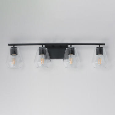 Maxim Lighting Geode 4-Light Bath Vanity Black