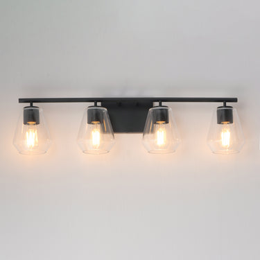 Maxim Lighting Geode 4-Light Bath Vanity Black