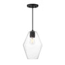 Maxim Lighting Geode Small Pendant Black