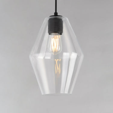Maxim Lighting Geode Small Pendant Black