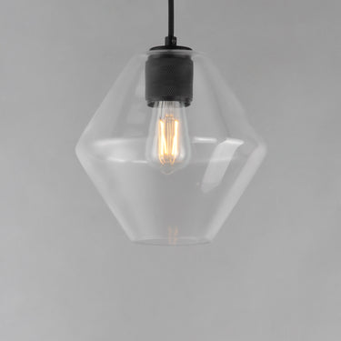 Maxim Lighting Geode Medium Pendant Black