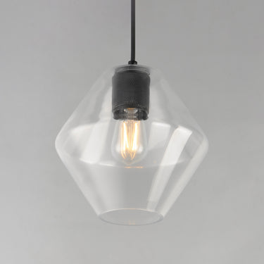 Maxim Lighting Geode Medium Pendant Black