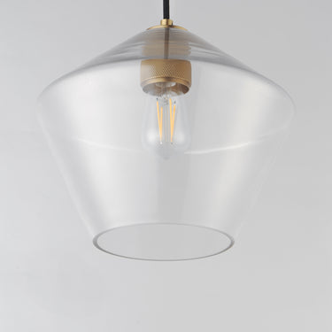 Maxim Lighting Geode Large Pendant Natural Aged Brass