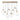Maxim Lighting Geode 8-Light Pendant Natural Aged Brass