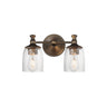 Maxim Lighting Swirl 2-Light Wall Sconce Antique Bronze