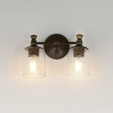 Maxim Lighting Swirl 2-Light Wall Sconce Antique Bronze