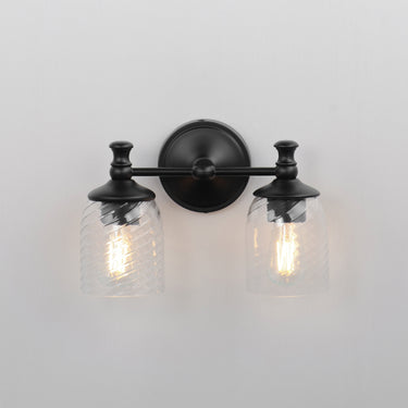 Maxim Lighting Swirl 2-Light Wall Sconce Black