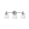 Maxim Lighting Swirl 3-Light Bath Vanity Satin Nickel