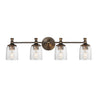 Maxim Lighting Swirl 4-Light Bath Vanity Antique Bronze
