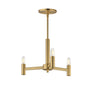 Maxim Lighting Emana 3-Light Chandelier Natural Aged Brass
