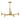 Maxim Lighting Emana 5-Light Chandelier Natural Aged Brass