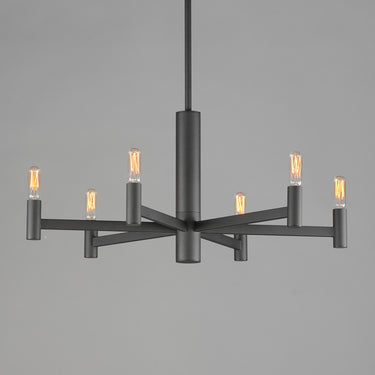 Maxim Lighting Emana 6-Light Chandelier Black
