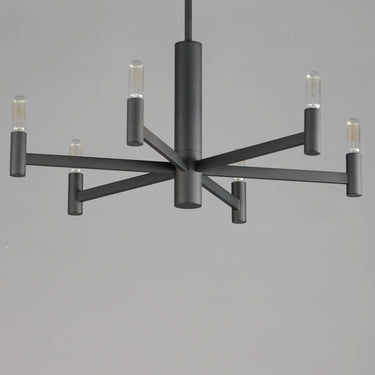 Maxim Lighting Emana 6-Light Chandelier Black