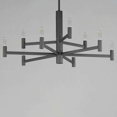 Maxim Lighting Emana 9-Light Chandelier Black