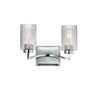 Maxim Lighting Rigata 2-Light Wall Sconce Polished Nickel