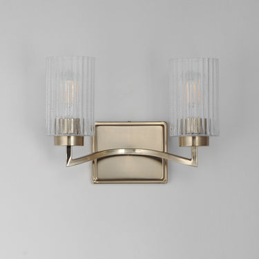Maxim Lighting Rigata 2-Light Wall Sconce Satin Champagne
