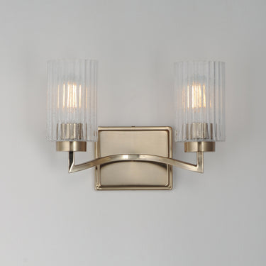 Maxim Lighting Rigata 2-Light Wall Sconce Satin Champagne