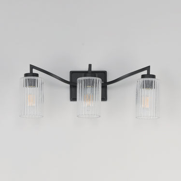 Maxim Lighting Rigata 3-Light Bath Vanity Black