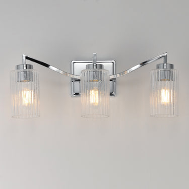 Maxim Lighting Rigata 3-Light Bath Vanity Polished Nickel