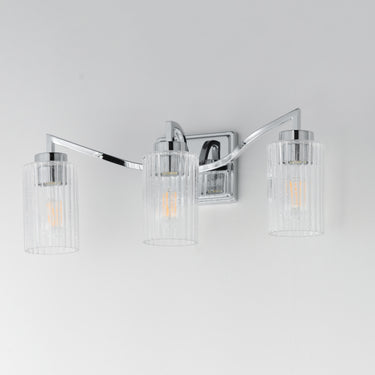Maxim Lighting Rigata 3-Light Bath Vanity Polished Nickel