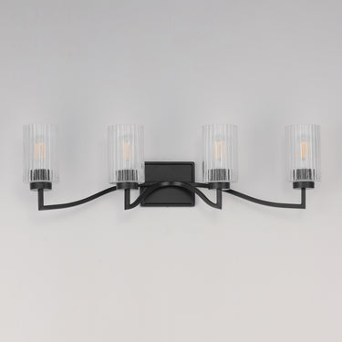 Maxim Lighting Rigata 4-Light Bath Vanity Black