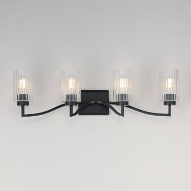 Maxim Lighting Rigata 4-Light Bath Vanity Black