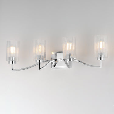 Maxim Lighting Rigata 4-Light Bath Vanity Polished Nickel