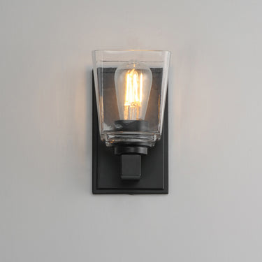 Maxim Lighting Cubos Wall Sconce Black