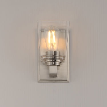 Maxim Lighting Cubos Wall Sconce Satin Nickel