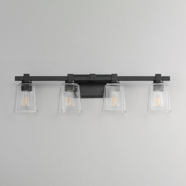 Maxim Lighting Cubos 4-Light Bath Vanity Black