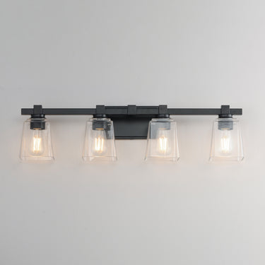 Maxim Lighting Cubos 4-Light Bath Vanity Black