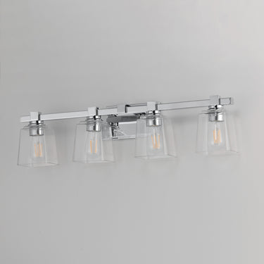 Maxim Lighting Cubos 4-Light Bath Vanity Polished Chrome