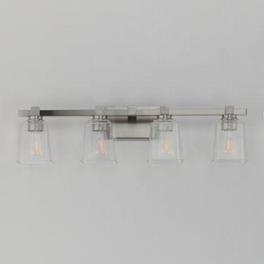 Maxim Lighting Cubos 4-Light Bath Vanity Satin Nickel
