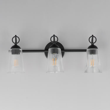 Maxim Lighting Jackson Hole 3-Light Bath Vanity Black