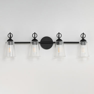 Maxim Lighting Jackson Hole 4-Light Bath Vanity Black