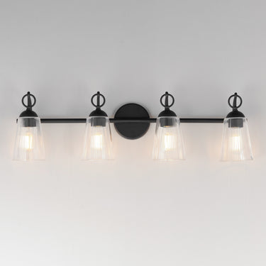 Maxim Lighting Jackson Hole 4-Light Bath Vanity Black
