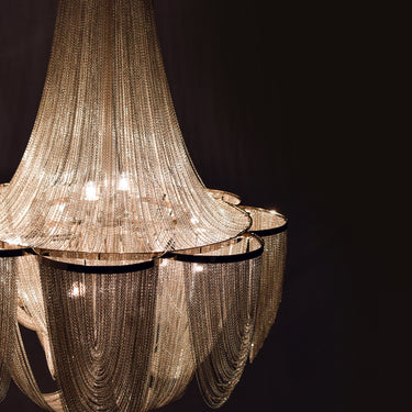 Maxim Lighting Chantilly 6-Light Chandelier Polished Nickel