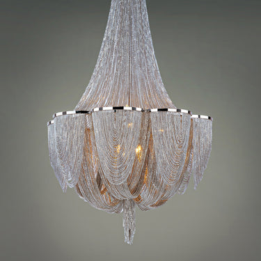 Maxim Lighting Chantilly 12-Light Chandelier Polished Nickel