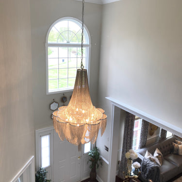 Maxim Lighting Chantilly 12-Light Chandelier Polished Nickel