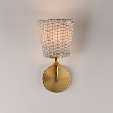Maxim Lighting Baja Sconce Natural Aged Brass
