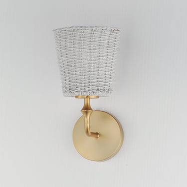 Maxim Lighting Baja Sconce Natural Aged Brass