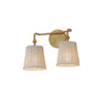 Maxim Lighting Baja 2-Light Sconce Natural Aged Brass