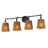 Maxim Lighting Baja 4-Light Bath Vanity Dark Bronze