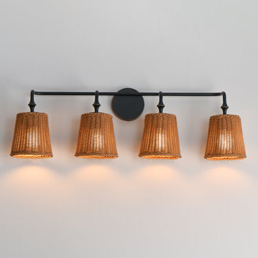 Maxim Lighting Baja 4-Light Bath Vanity Dark Bronze