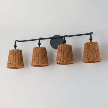 Maxim Lighting Baja 4-Light Bath Vanity Dark Bronze