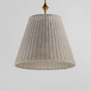 Maxim Lighting Baja 16" Pendant Natural Aged Brass